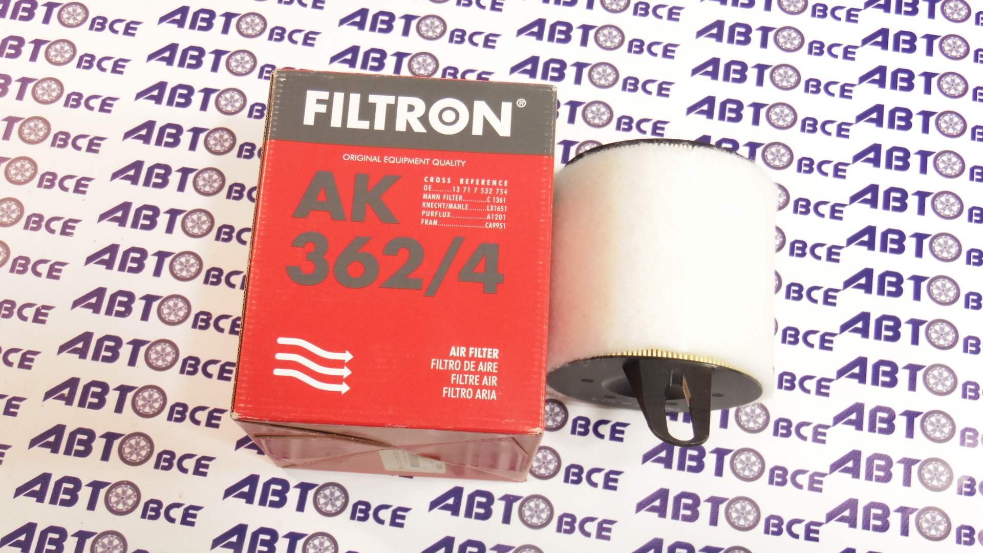 Фильтр воздушный AK3624 FILTRON
